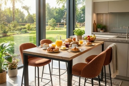 bartafel square + eiken blad