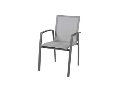 Torine stoel stapelbaar aluminium