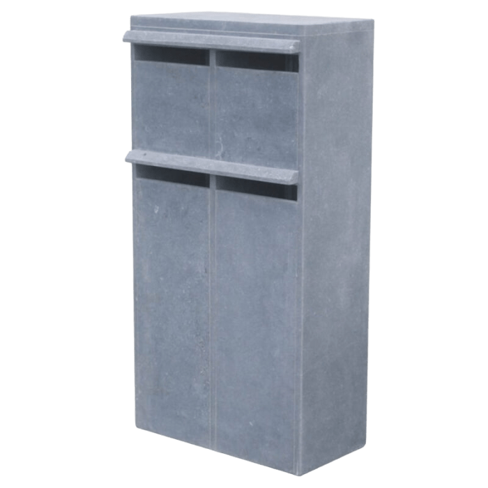 Minerva belgische blauwsteen 4 box appartementen semperfi