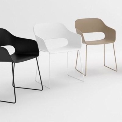 Babila pedrali armstoel interieur