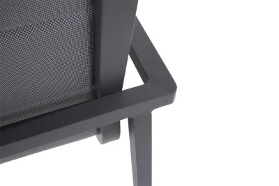 Bari detail stoel aluminium